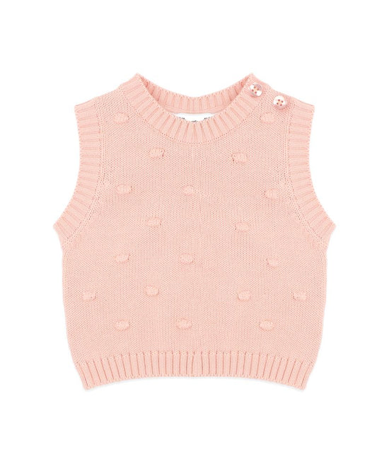 Gemma Organic Bobble Knit Vest