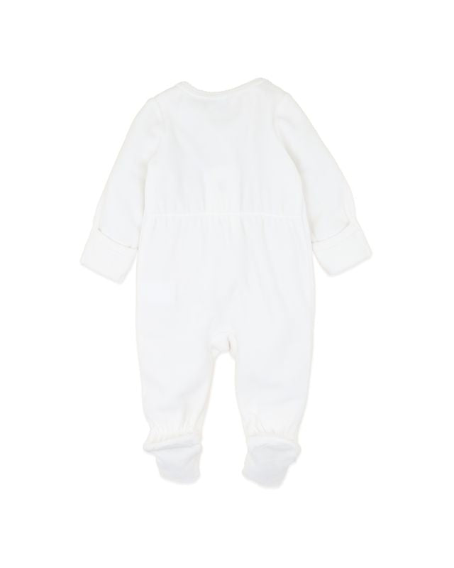 Charlie Koala Velour Zip Onesie