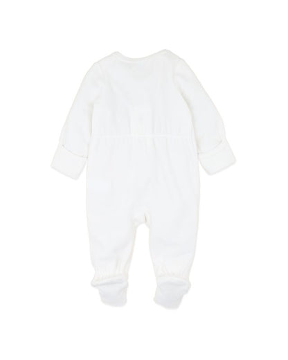 Charlie Koala Velour Zip Onesie
