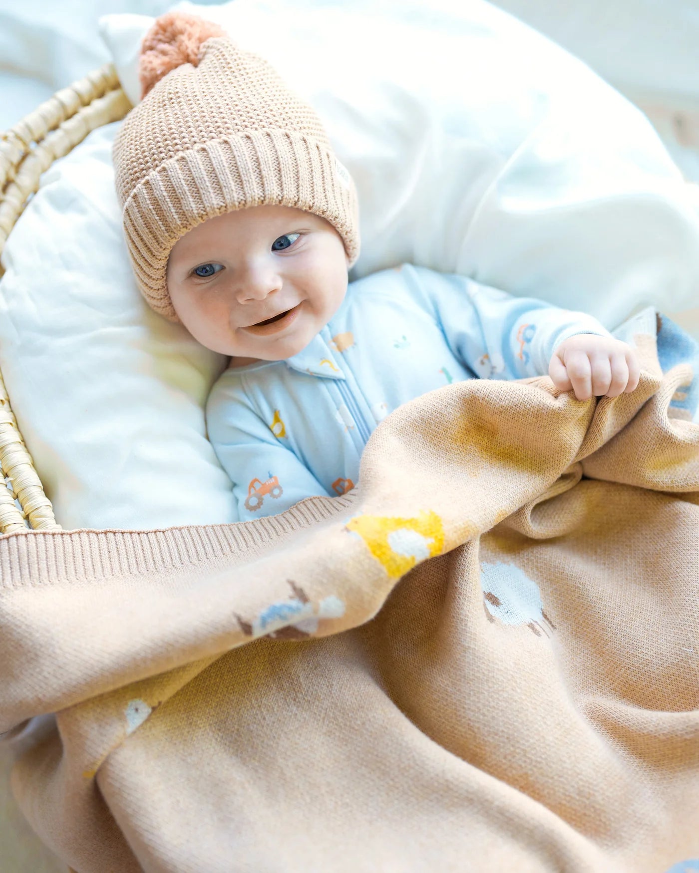 Organic Beanie Bobby - Oak