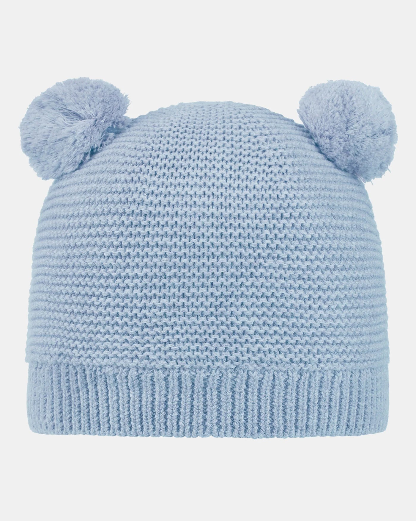 Organic Beanie Snowy - Bluebell