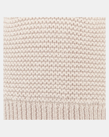 Organic Beanie Snowy - Oatmeal