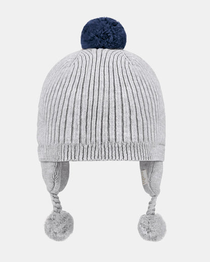 Organic Earmuff Bobby - Fog