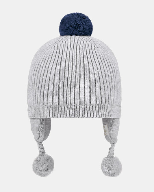 Organic Earmuff Bobby - Fog