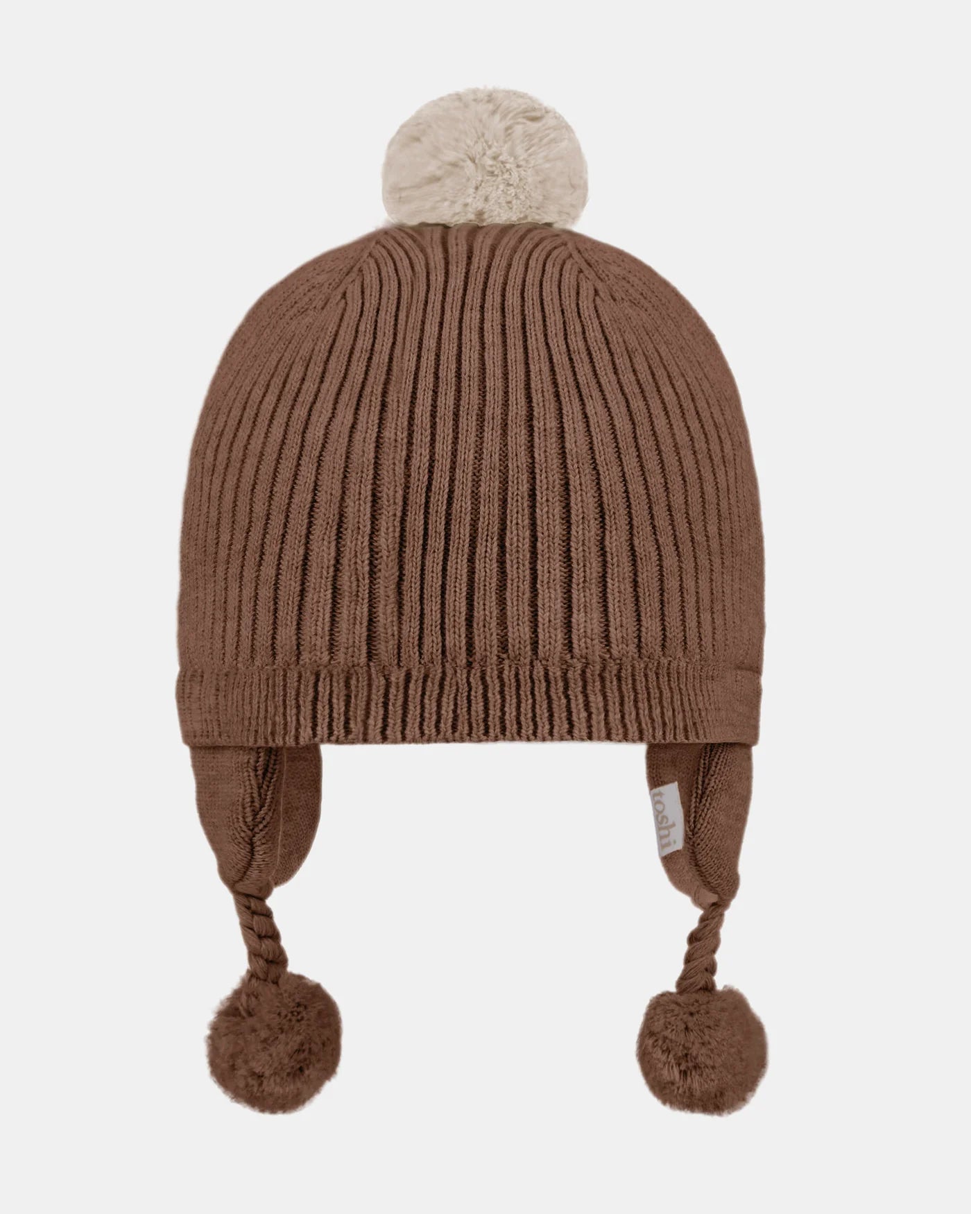 Organic Earmuff Bobby - Peppercorn