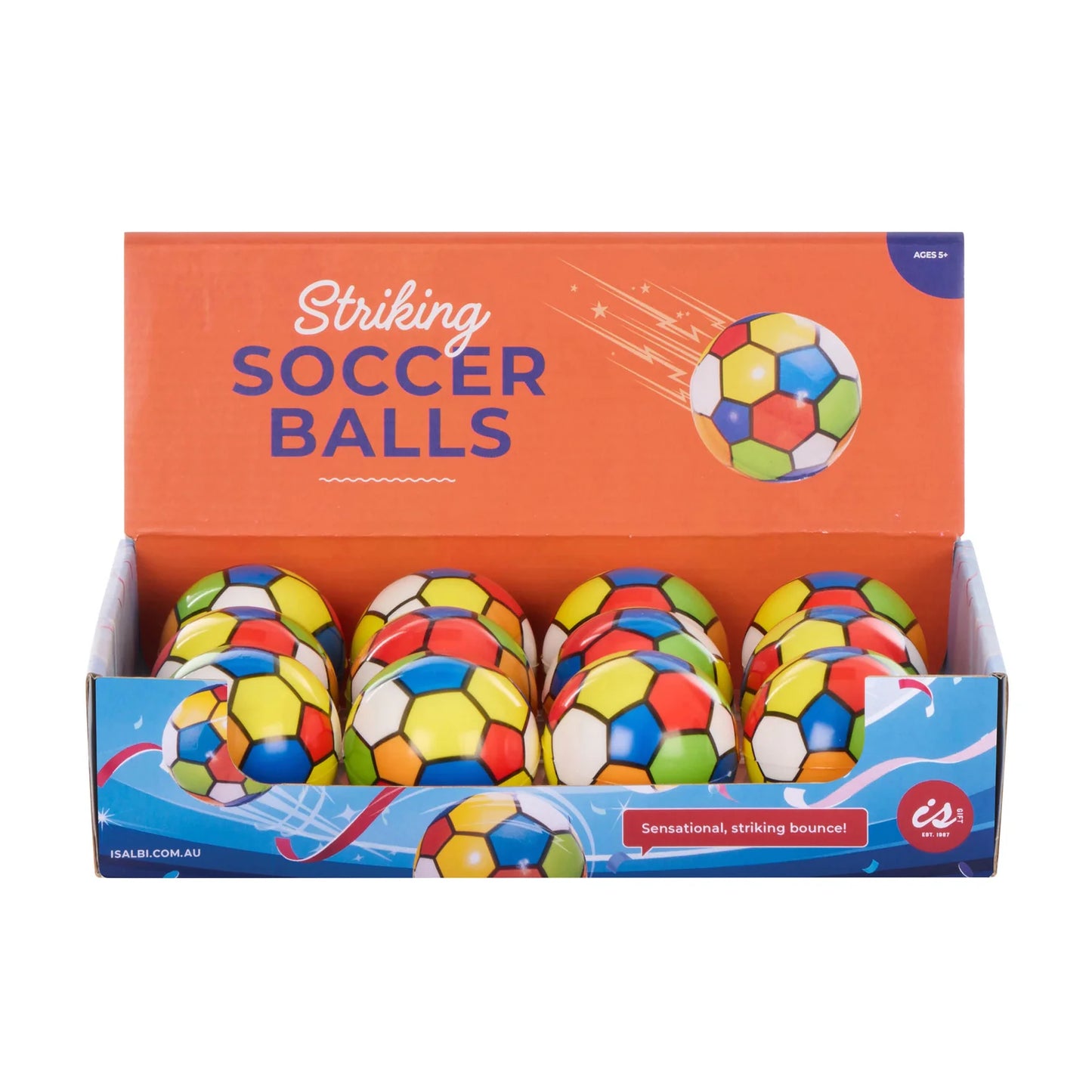 Striking Soccer Ball