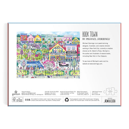 Storrings Book Town - 1000pc Puzzle