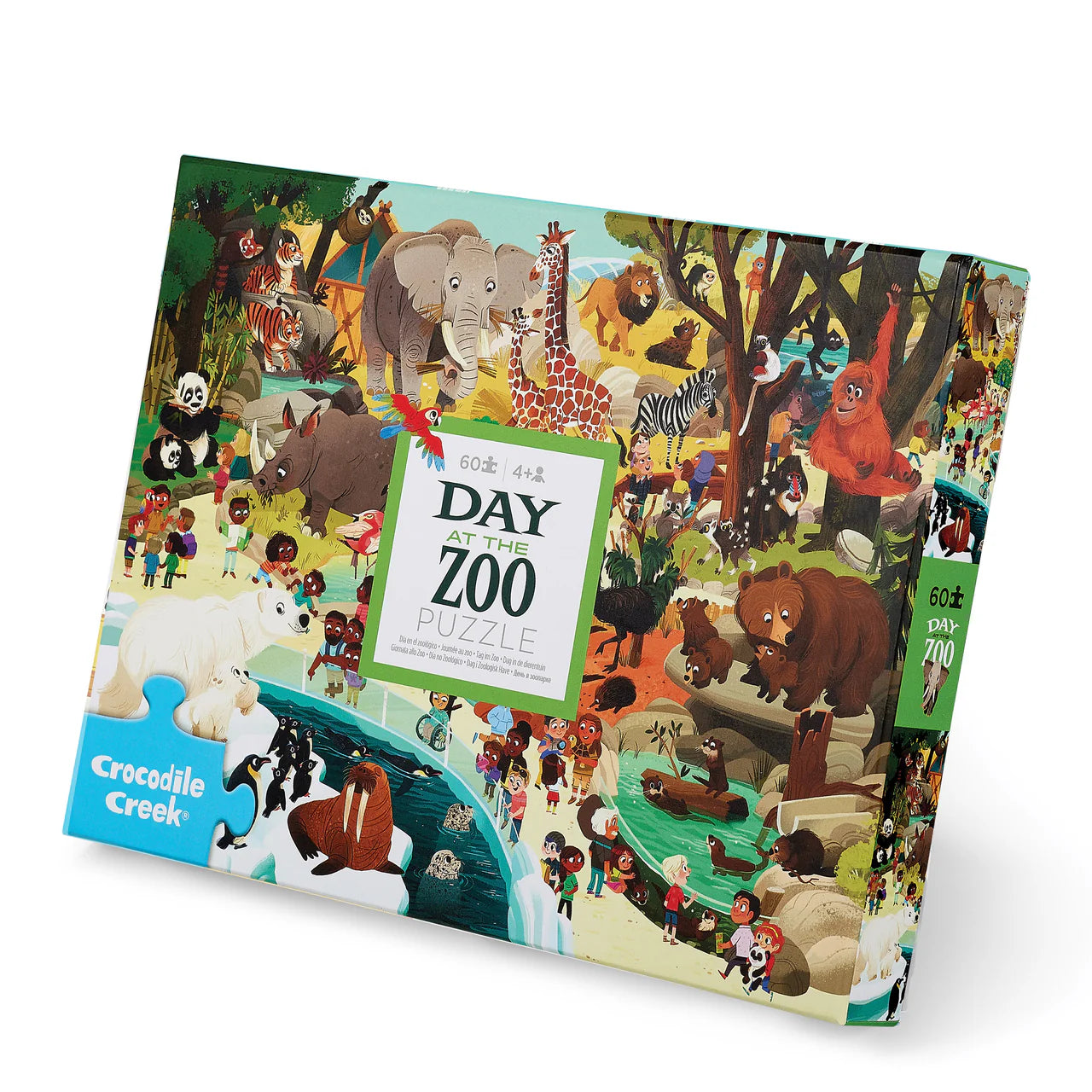 Day At the Zoo Puzzle 60Pc