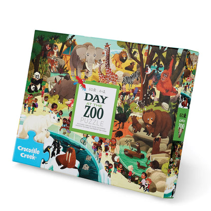 Day At the Zoo Puzzle 60Pc