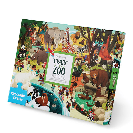 Day At the Zoo Puzzle 60Pc