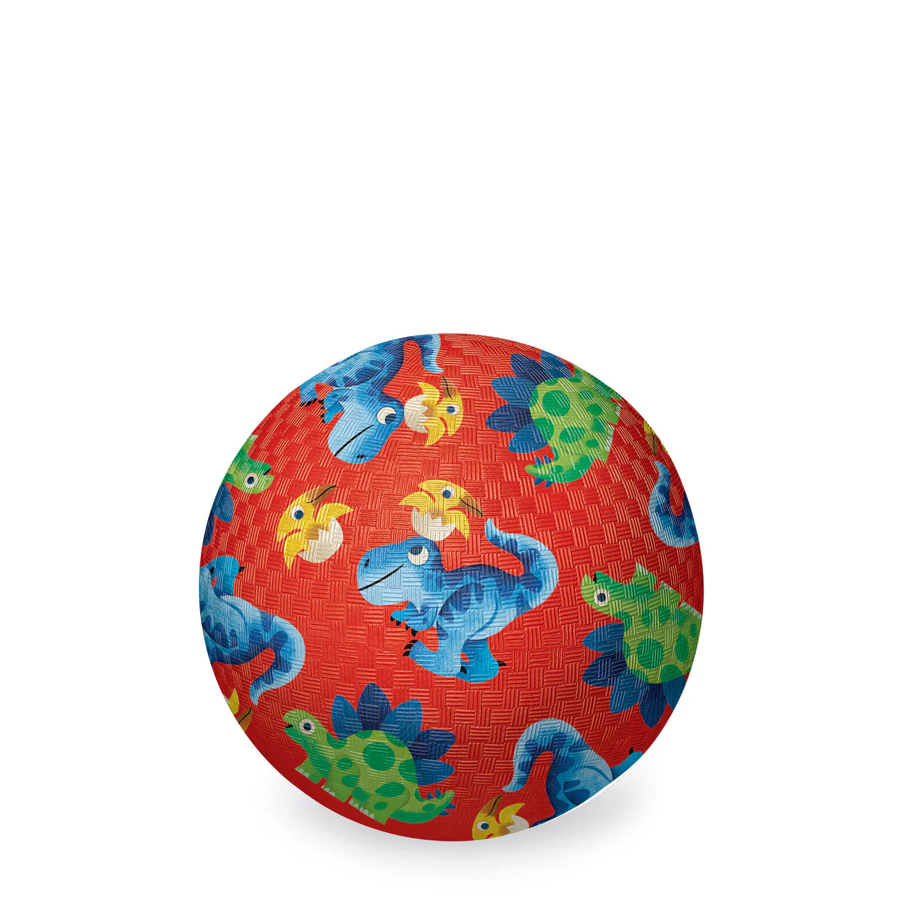5 Inch Playground Ball - Dino Friends (red)
