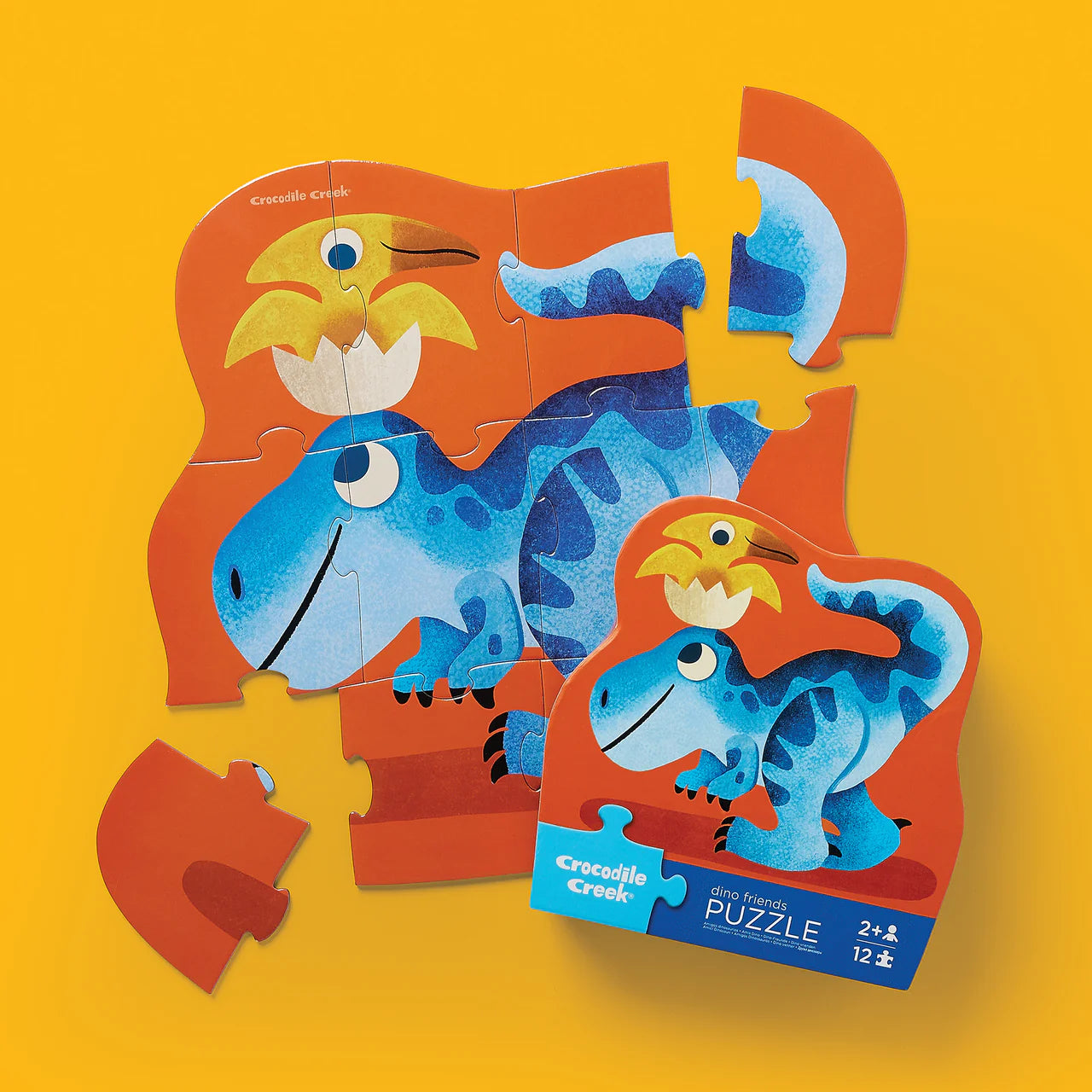 Mini Puzzle 12Pc - Dino Friends