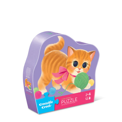 Mini Puzzle 12Pc - Cute Kitten