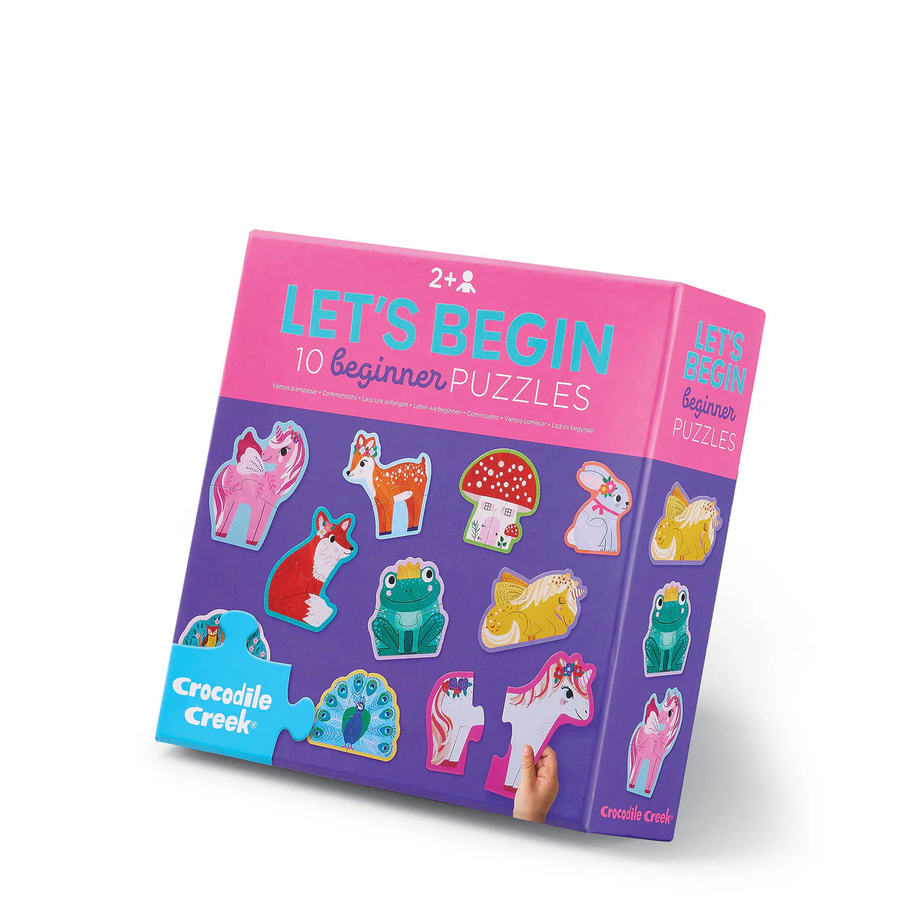 Let's Begin Puzzle 2pc - Unicorn