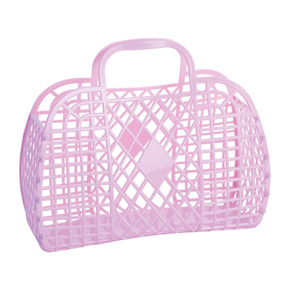 Sunjellies Retro Basket Large - Lilac