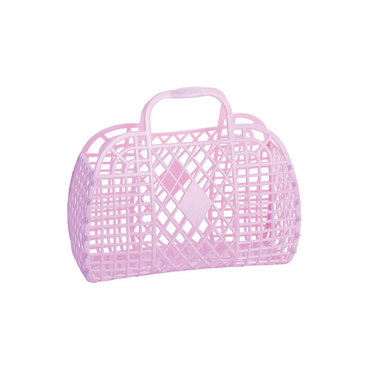 Sunjellies Retro Basket Small - Lilac