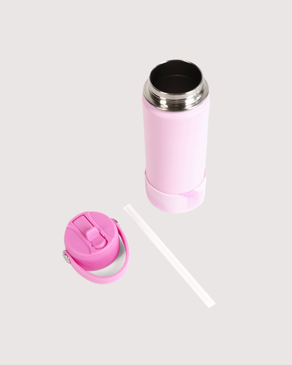 Drink Bottle - Pink Swirl