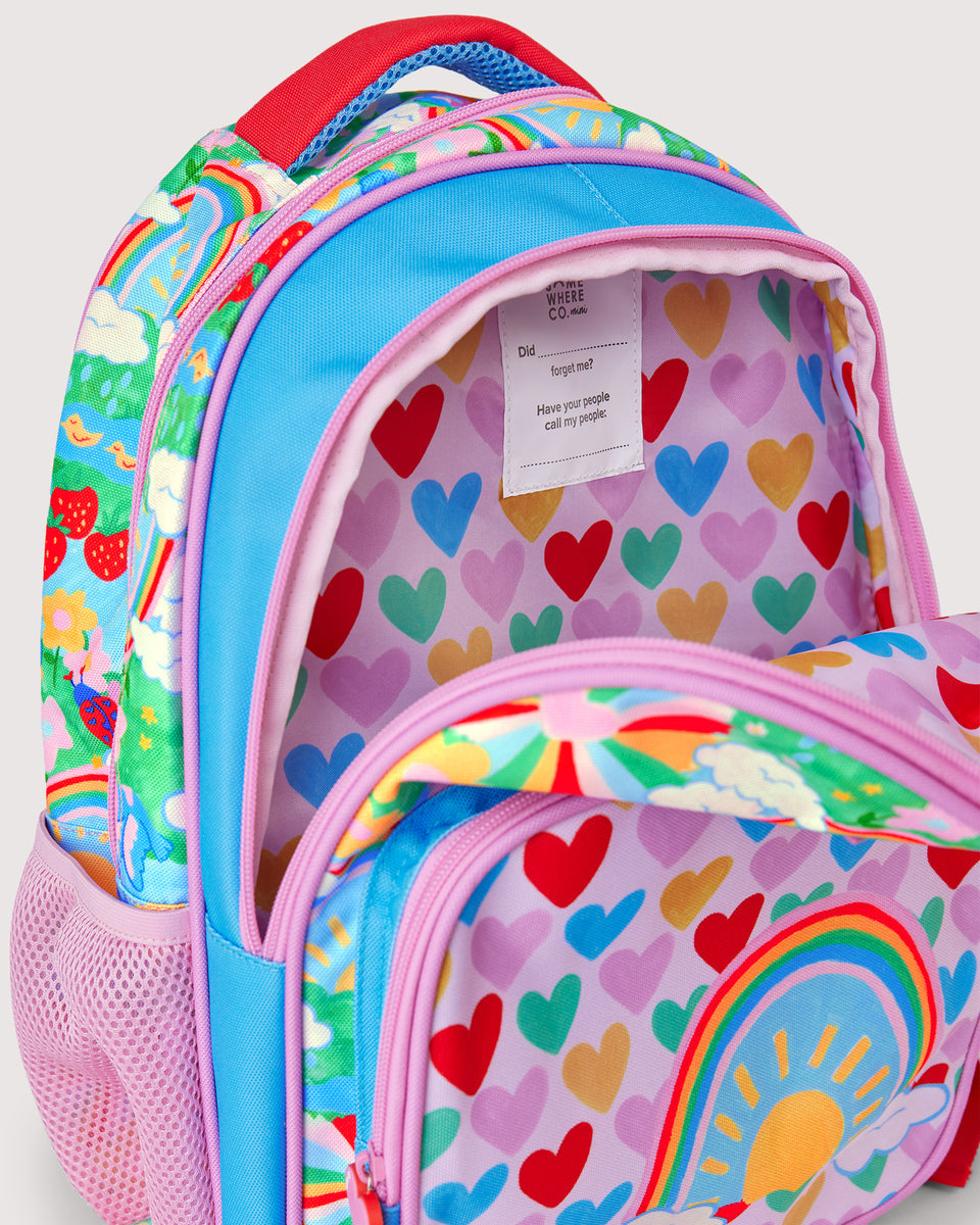Rainbow Garden Mini Explorer Backpack