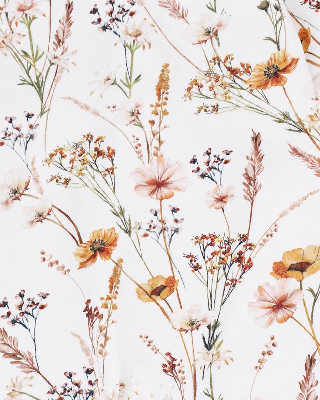 Taylor Organic Floral Zip Romper