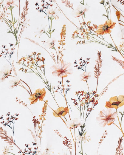 Taylor Organic Floral Zip Romper