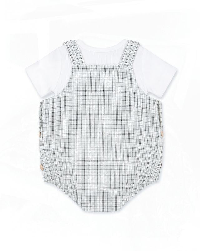 Taylor Check Bodysuit & Tee Set