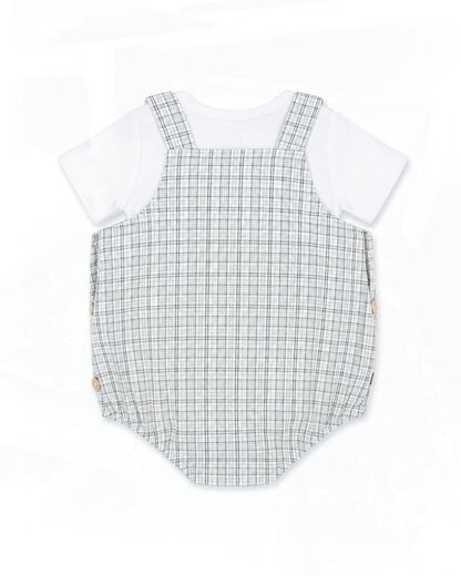 Taylor Check Bodysuit & Tee Set