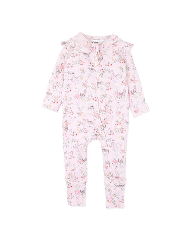 Willa Organic LS Zipsuit