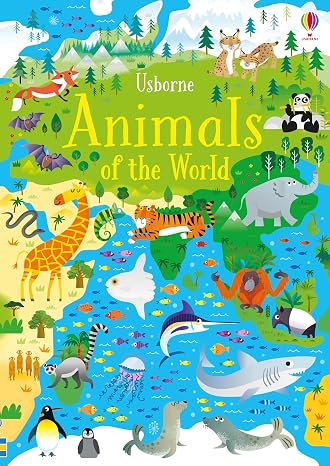 Usborne Book and Jigsaw Animals Of The World 300pc