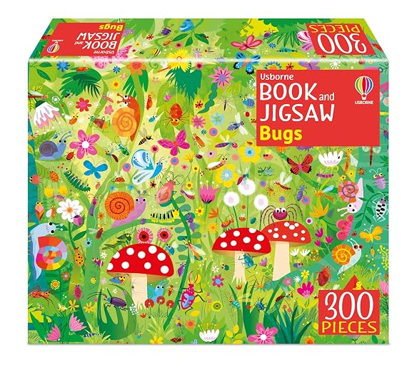 Usborne Book and Jigsaw Bugs 300pc