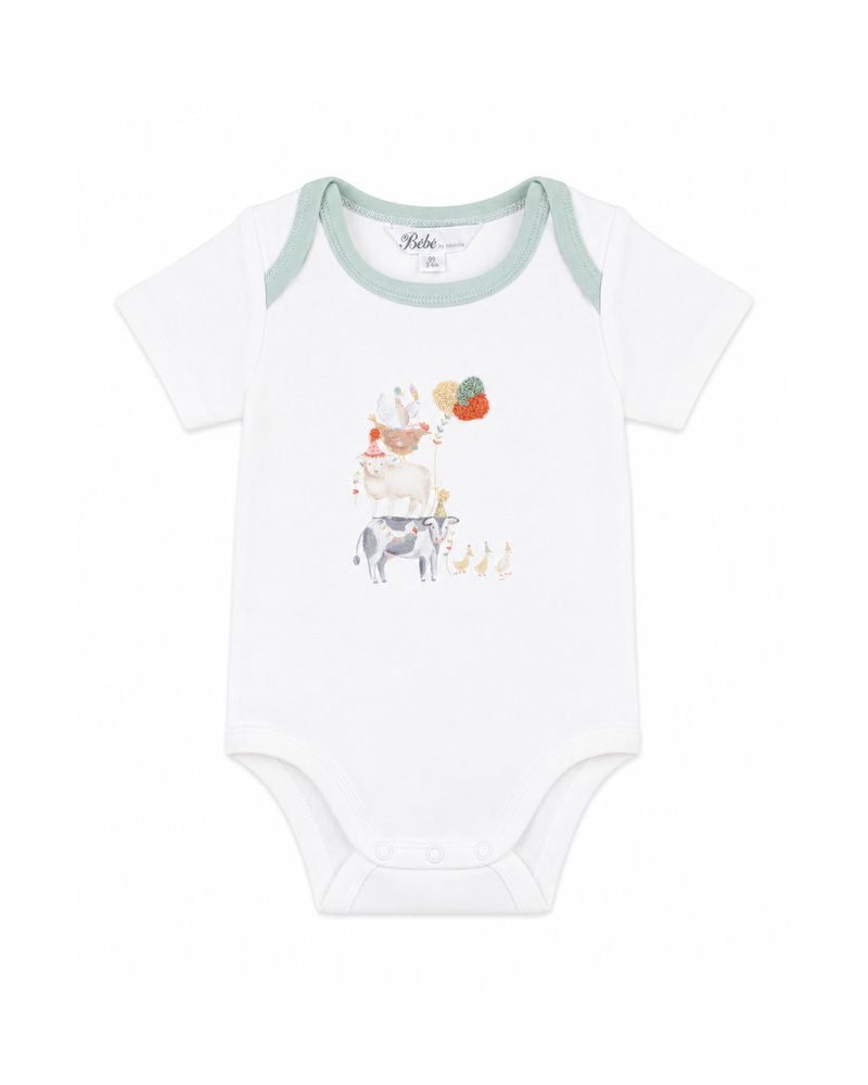 Scout Organic Animal Stack Bodysuit