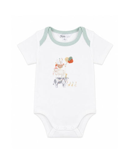 Scout Organic Animal Stack Bodysuit