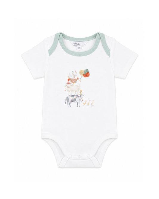 Scout Organic Animal Stack Bodysuit