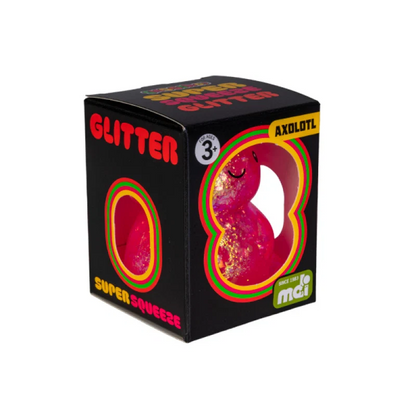 Smooshos Super Squeeze Glitter Axolotl