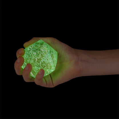 Smooshos Super Squeeze Glow In The Dark Polyhedron
