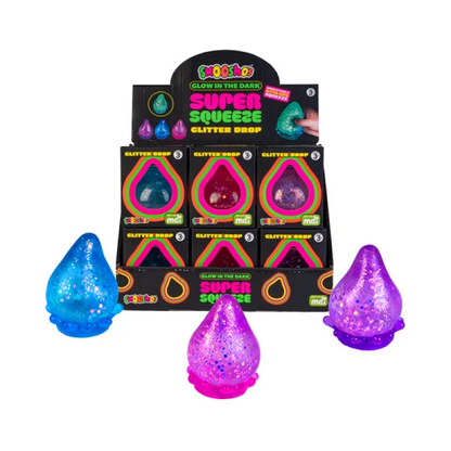 Smooshos Super Squeeze Glow In The Dark Glitter Drop