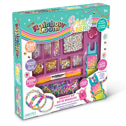 Braid and Bead Rainbow Loom