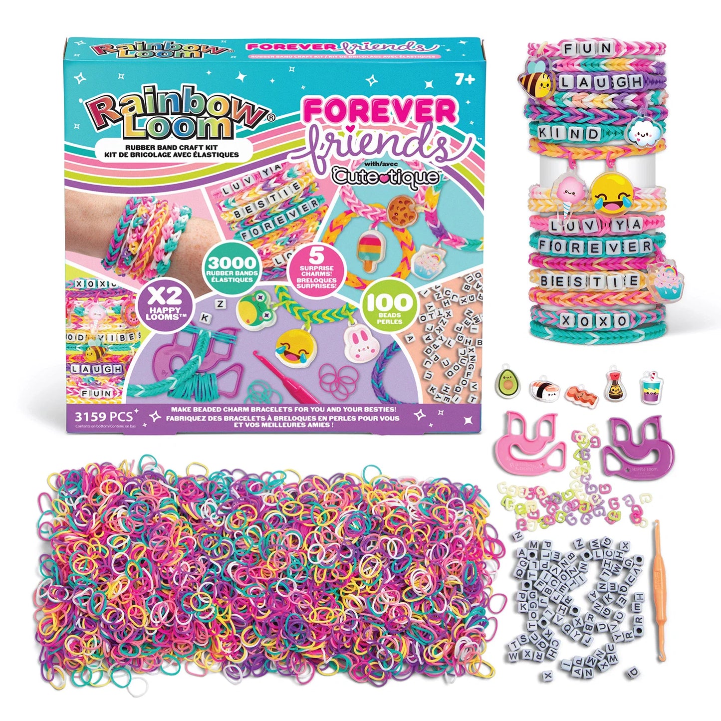 Forever Friends Rainbow Loom