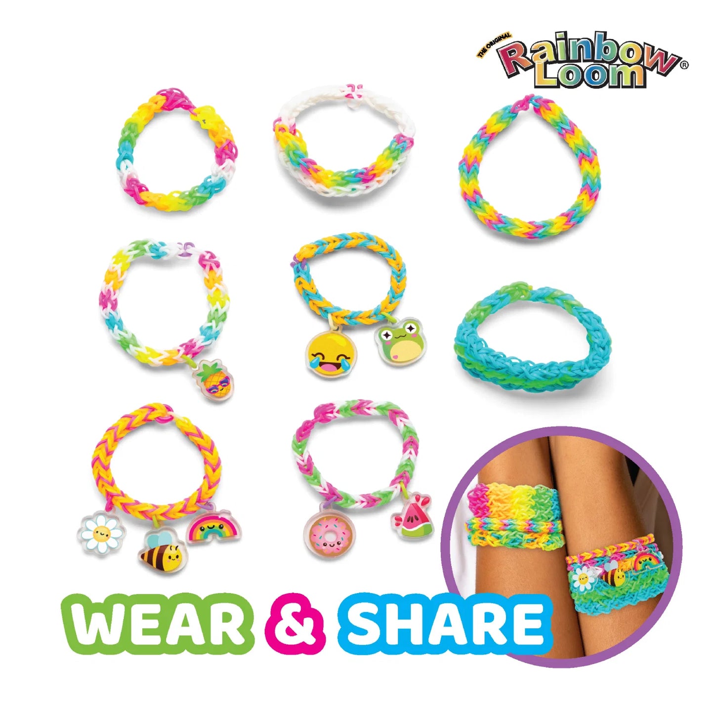 Mega Mighty Rainbow Loom
