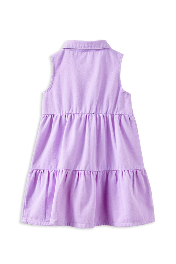Lilac Twill Dress