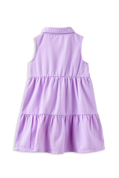 Lilac Twill Dress
