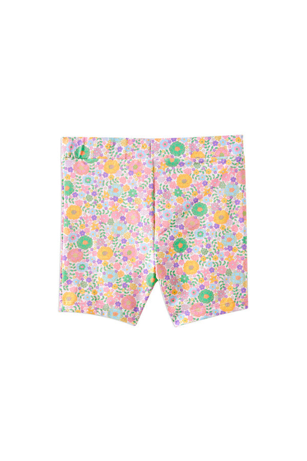 Pastel Garden Bike Short