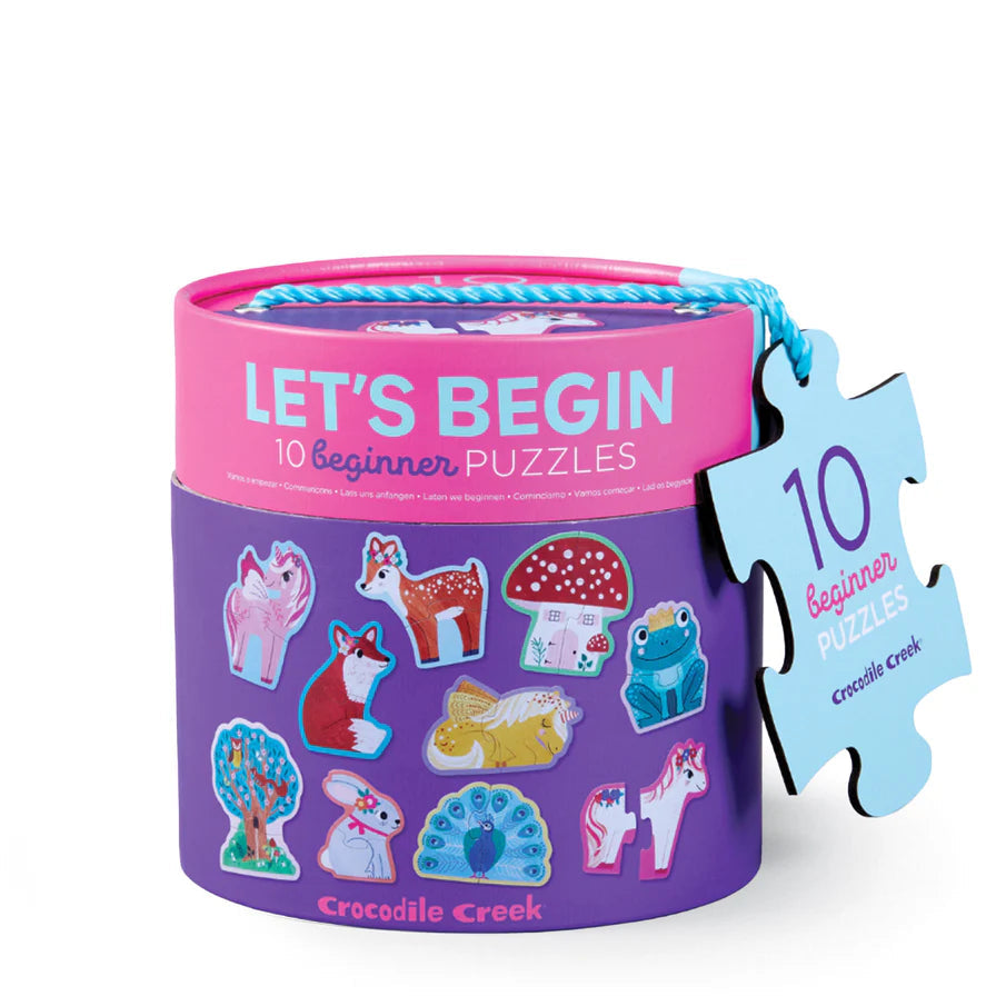 Let's Begin Puzzle 2pc - Unicorn