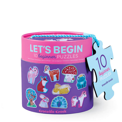 Let's Begin Puzzle 2pc - Unicorn