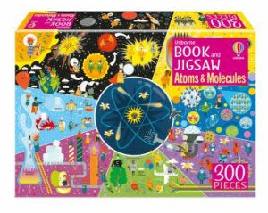 Usborne Book & Jigsaw 300pc Atom & Molecules