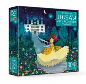 Usborne Book & Jigsaw 30pc Cinderella