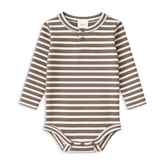 Latte Stripe Bubbysuit