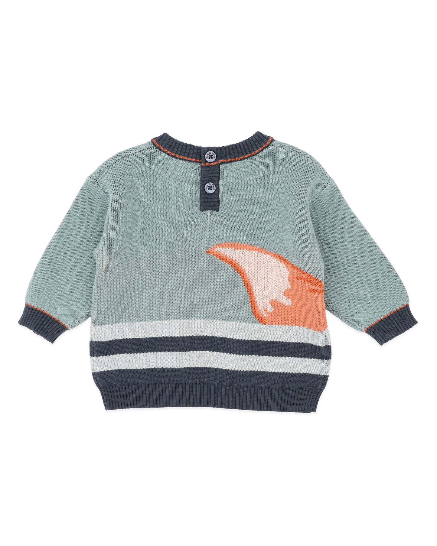 Mr Fox In Mittens Knitted Jumper