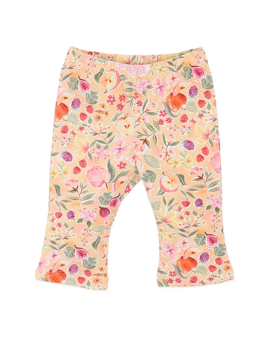 Orchard Print Flared Leggings