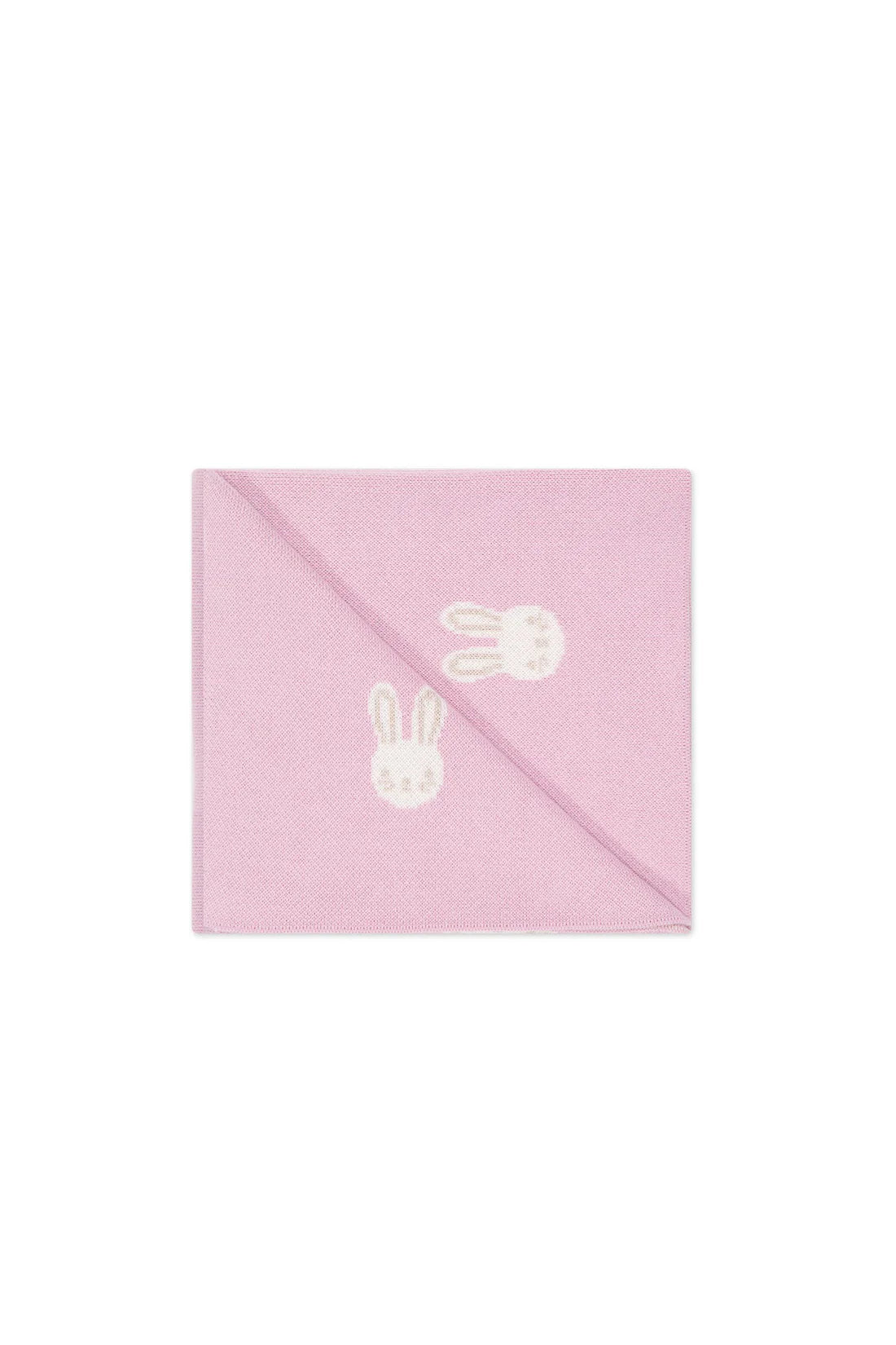 Bunny Blanket - Bunny Jacquard Vintage Mauve
