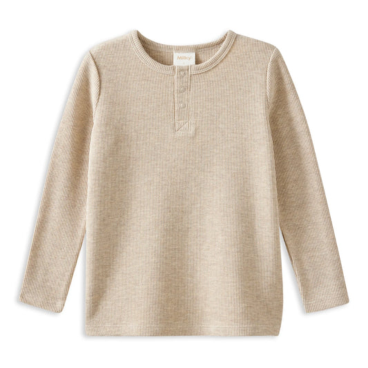 Drift Waffle Henley